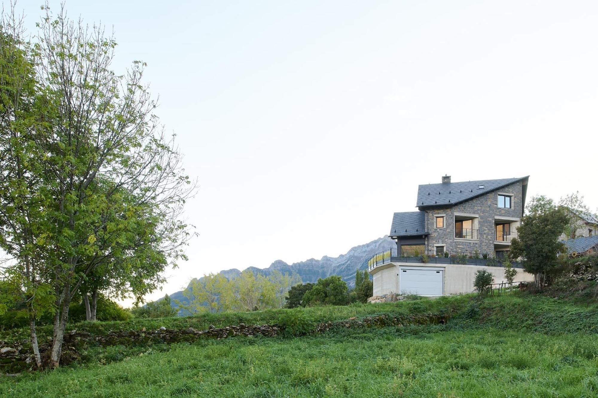 Casa De La Paz En El Valle De Tena Sandiniés Εξωτερικό φωτογραφία