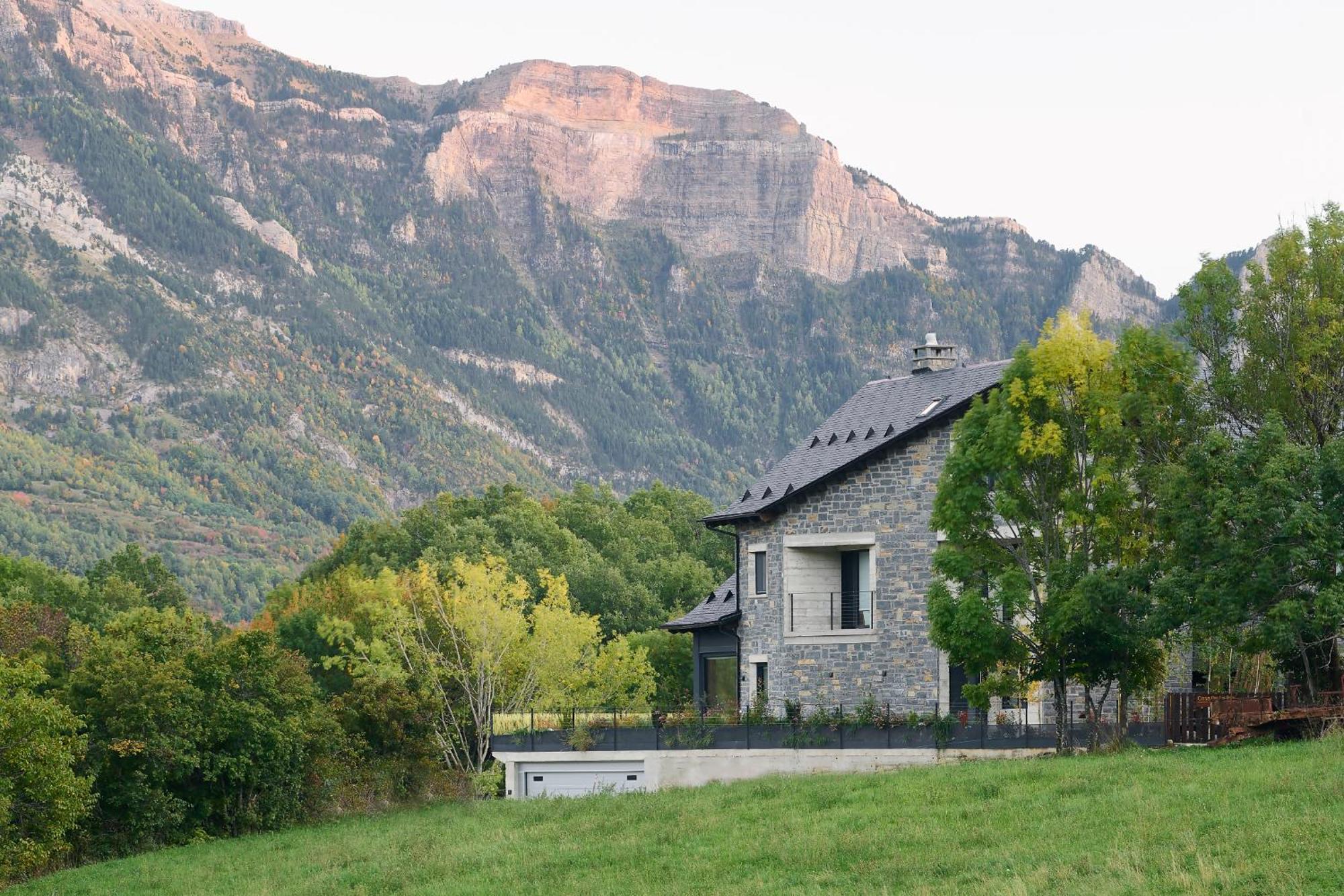 Casa De La Paz En El Valle De Tena Sandiniés Εξωτερικό φωτογραφία